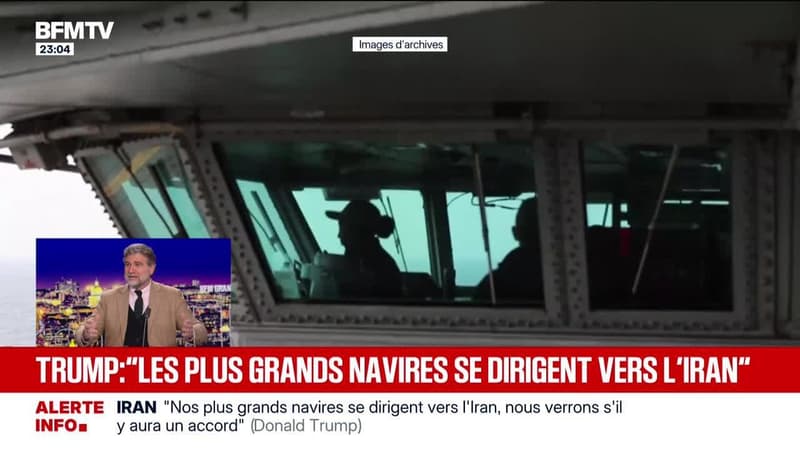 Trump : “Les grands navire se dirigent vers l’Iran” - 02/02