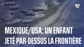 Un enfant de 4 ans jeté par-dessus la frontière entre le Mexique et les États-Unis 