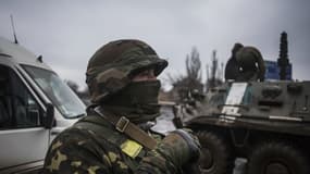 Un soldat de l'armée ukrainienne, à Donetsk (photo d'illustration).