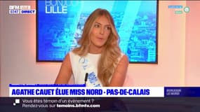 Miss Nord-Pas-de-Calais: Agathe Cauet explique son inscription au concours