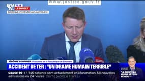 Quatre personnes percutées par un TER à Ciboure: le procureur de la République de Bayonne évoque "un drame humain marquant et terrible"