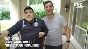 Fait divers: Quand Maradona est "triste" pour Ronaldinho
