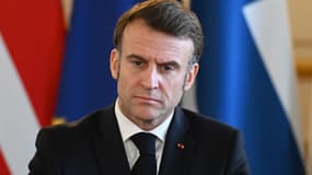 Emmanuel Macron à Londres (Royaume-Uni) le 2 mars 2025. (Photo d'archive)