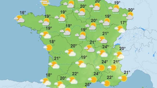 Meteo de dimanche 25 mai