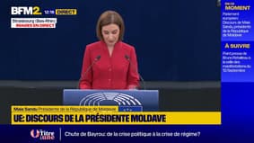 "Cette adhésion est une course contre la montre", estime la présidente de la Moldavie