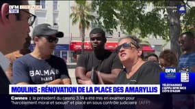 Nice: les habitants hostiles à la réhabilitation de la place des Amaryllis