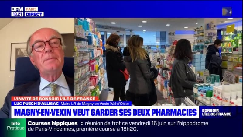 Val-d'Oise: la mairie de Magny-en-Vexin se bat pour conserver deux pharmacies