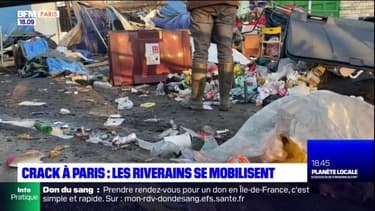 Crack à Paris: les riverains se mobilisent après le "nettoyage" d'un campement