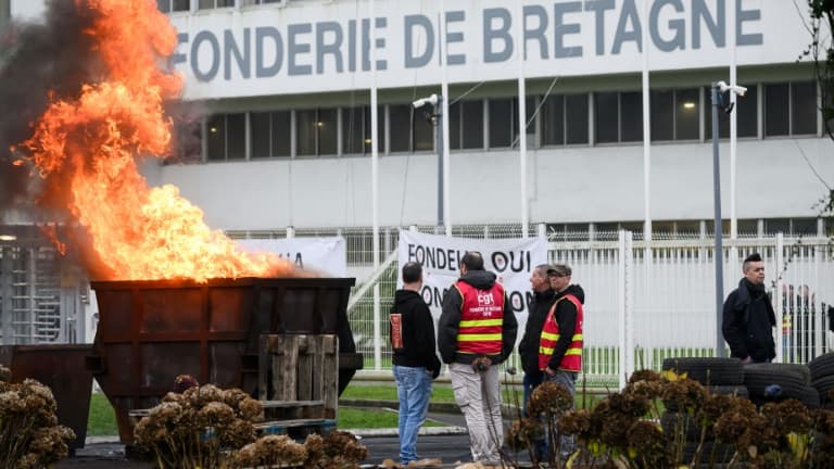 Elle a deux semaines pour trouver 3 millions d'euros: en cessation de paiement, la Fonderie de Bretagne est placée en redressement judiciaire
