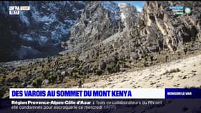 Des Varois au sommet du mont Kenya