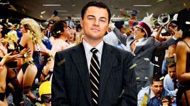 Affiche du film "Le Loup de Wall Street"