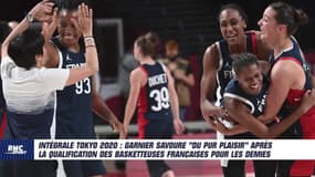 JO 2021 (Basket) : "Du plaisir pur", Garnier savoure la performance française contre l'Espagne (67-64)