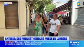 Antibes : des rues esthétiques "instagrammables" mises en lumière