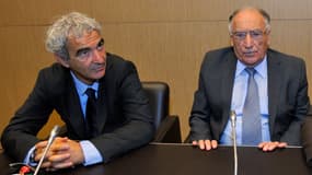 Raymond Domenech et Jean-Pierre Escalettes
