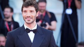 Stefano De Martino sur le tapis rouge de la 81e Mostra de Venise, en 2024