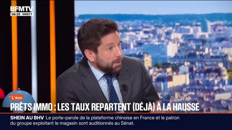 L'ÉCO - Les taux des prêts immobiliers repartent à la hausse, la faute à la dette publique notamment