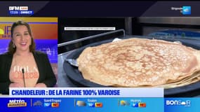 Chandeleur: des crêpes réalisées avec de la farine 100% varoise 