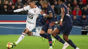 Hatem Ben Arfa lors de PSG-Rennes