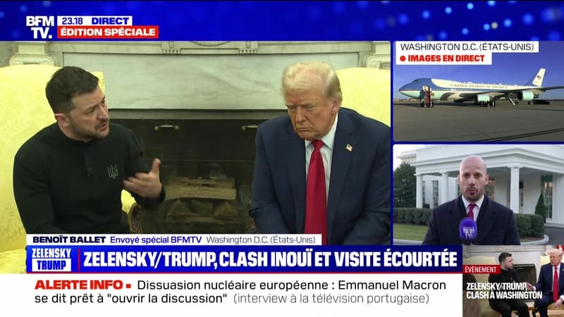 Édition spéciale : Zelensky/Trump, clash inouï et visite écourtée - 28/02