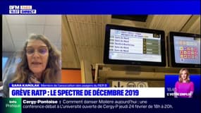 Grève à la RATP: Sara Karolak, membre de l'association des usagers du RER B, réclame la mise en place "d'un service minimum"