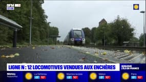 Île-de-France: des locomotives de la ligne N vendues aux enchères