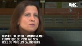 Reprise du sport : Maracineanu estime que ce n'est pas son rôle de faire les calendriers
