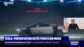 La présentation du nouveau véhicule de Tesla ne s'est pas déroulée comme prévu