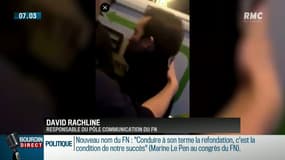 Propos racistes d'un cadre du FN: "Il aura à s'expliquer", lance David Rachline 
