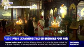 Paris: Ukrainiens et Russes ensemble pour fêter le Noël orthodoxe