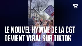 "Vous êtes la CGT": le nouvel hymne de la CGT devient viral sur TikTok