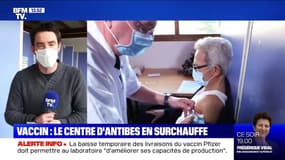 Le téléphone ne cesse de sonner pour prendre rendez-vous au centre de vaccination d'Antibes 