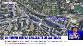 Marseille: un jeune de 20 ans tué par balles à la cité du Castellas