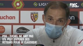 PSG : Tuchel ne sait pas s'il peut espérer des retours pour le Classique