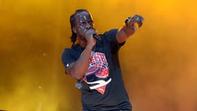 Youssoupha en concert au Stade de France pour l'Urban Peace 3 en 2013.