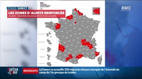 Onze grandes villes françaises en "zone d'alerte renforcée Covid": ce que ça change