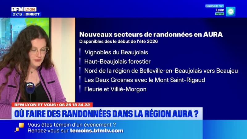 BFM Lyon et Vous: où faire de belles randonnées en Auvergne-Rhône-Alpes?