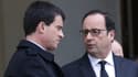 Manuel Valls et François Hollande ont tous deux vu leur cote de confiance légèrement augmenter à la suite des attaques terroristes qui ont secoué la France ces derniers jours.