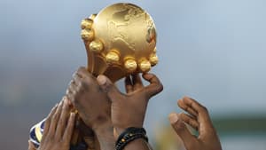 Le trophée de la Coupe d'Afrique des nations, en 2024