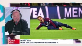 PSG - Coach Courbis préconise de ne pas faire jouer Neymar à Strabourg