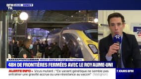 Jean-Baptiste Djebbari "invite" les Français au Royaume-Uni à "d'ores et déjà réaliser un test PCR"