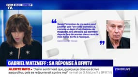 Dans une lettre adressée à BFMTV, Gabriel Matzneff dénonce une campagne "excessive et agressive" contre lui
