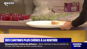 Face à l'inflation, le prix des repas à la cantine scolaire va augmenter de 5% en moyenne à la rentrée