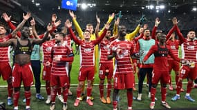 Le Stade brestois vainqueur de Salzbourg en Ligue des champions, le 01/10/2024
