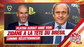 Platini aurait aimé voir Zidane sélectionneur du Brésil