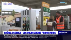 Rhône: plusieurs professions prioritaires dans les stations-service