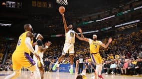 Andrew Wiggins très bon lors du match 5 face aux Lakers, le 11 mai 2023