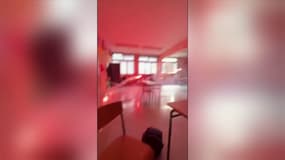 Des feux d'artifice ont été lancés en pleine classe au lycée Jean-Monnet d'Annemasse, en Haute-Savoie, le 9 mai 2025