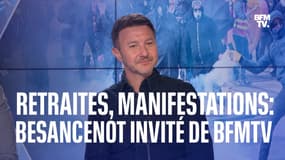  Mobilisation contre la réforme des retraites: Olivier Besancenot est l'invité de BFMTV