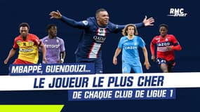 Ligue 1 : Mbappé, Guendouzi, Disasi... Le joueur le plus cher par club