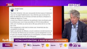 Racontez-nous - Victime d'antisémitisme, le maire de Mions démissionne